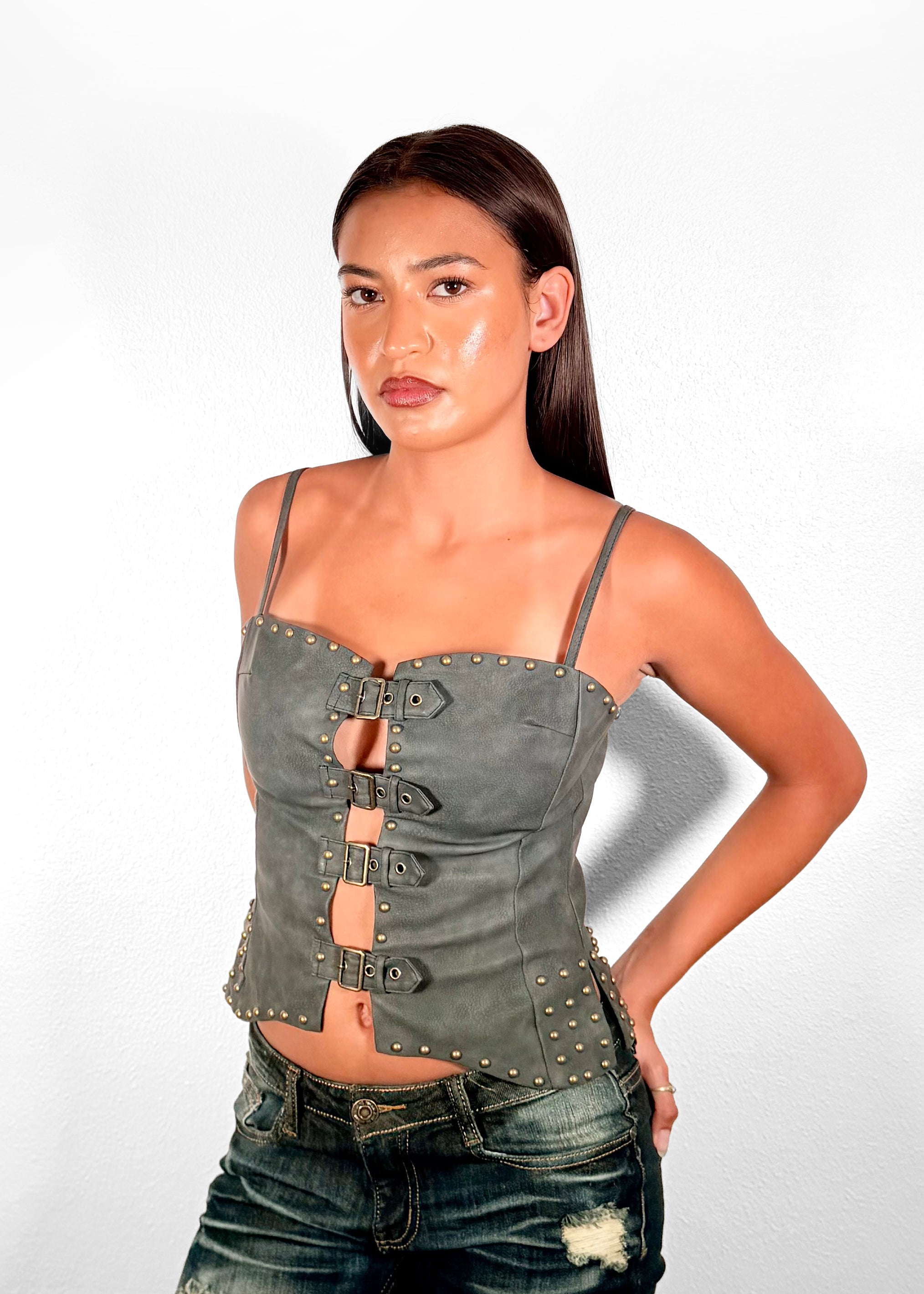 riveted corset