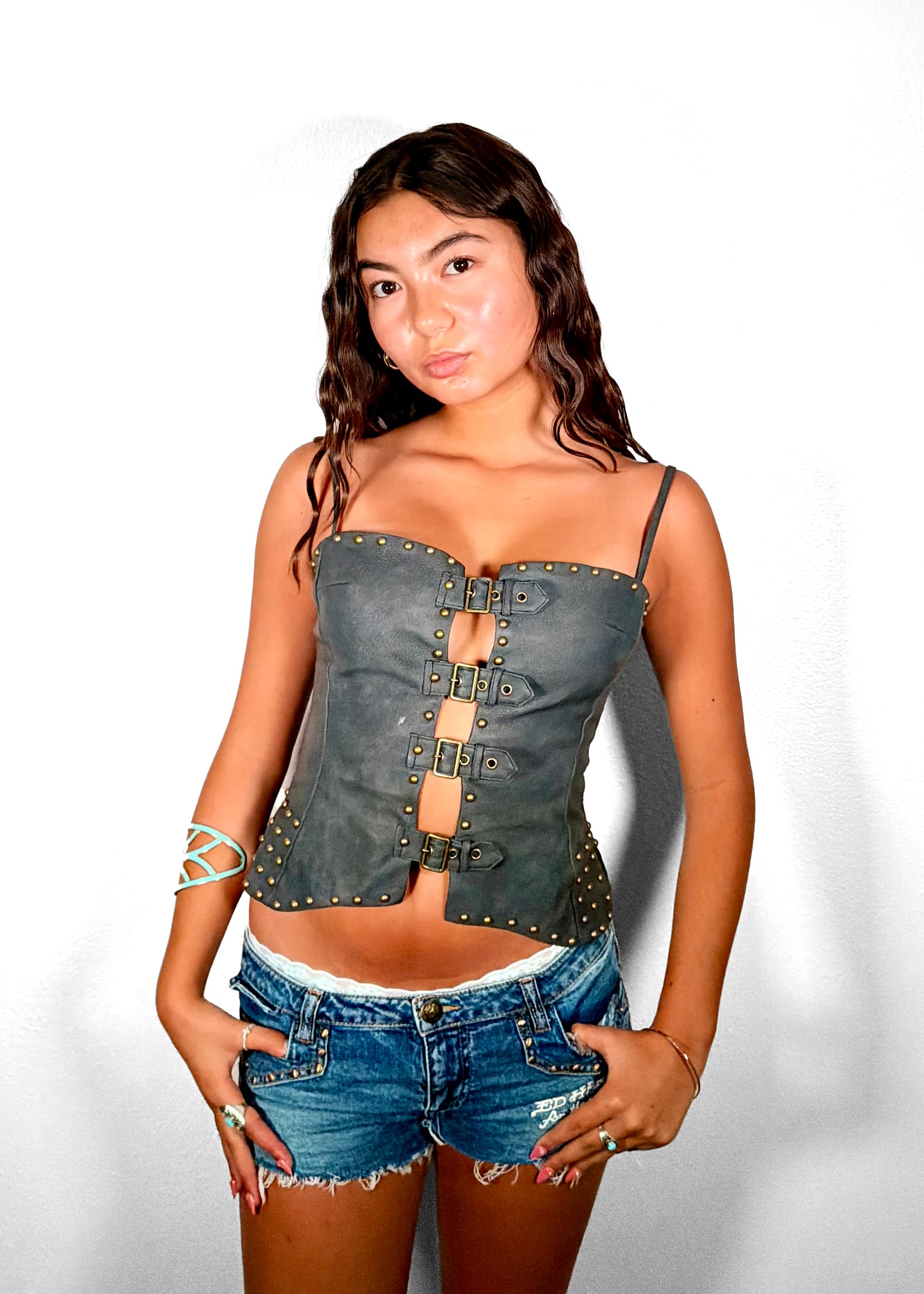 riveted corset